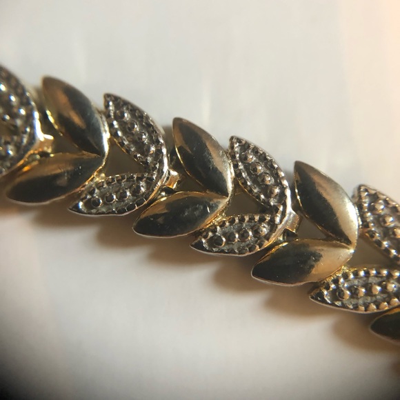 TWO TONE TENNIS BRACELET - Picture 3 of 4